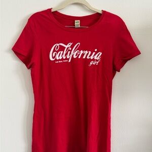 Kavio Red California Girl Tee
